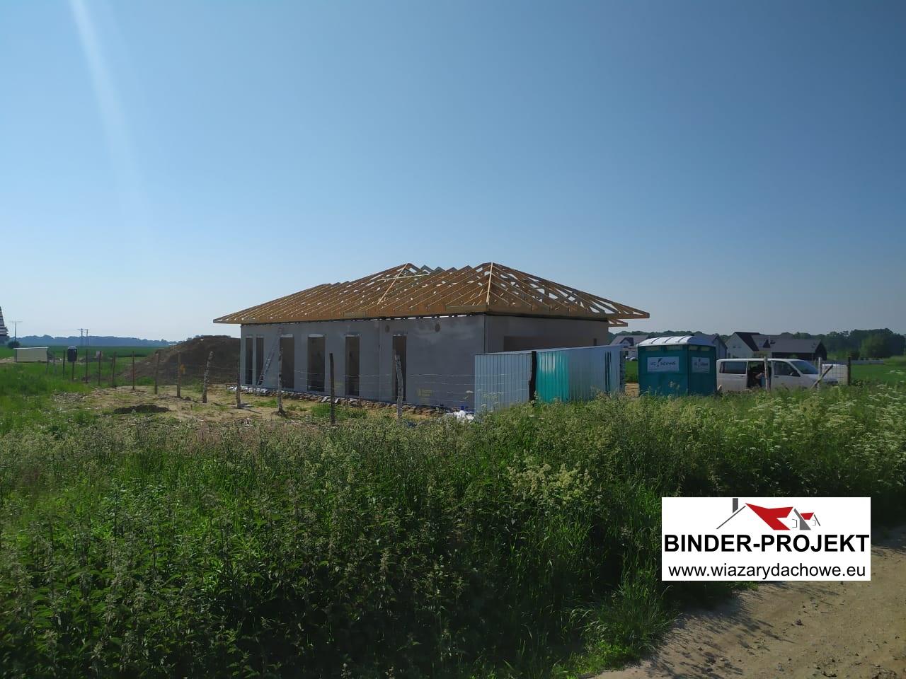 widok konstrukcji dachu